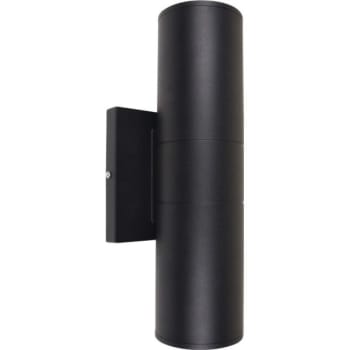 Image for SATCO® 5 in 20 Watt Outdoor Steel LED Flush-Mount Wall Light (Black) from HD Supply