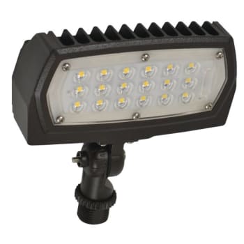 Image for SATCO® 10.19 in 50 Watt Outdoor LED Flush-Mount Wall Light (5000K) (Bronze) from HD Supply