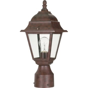 Image for Satco® Briton 60w Lighting Post Cap (Bronze) from HD Supply