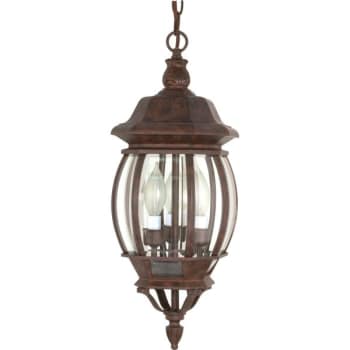 Image for Satco® Nuvo Central Park 7.38 X 20 In. 3-Light Outdoor Lantern (Old Bronze) from HD Supply