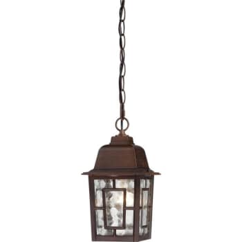 Image for Satco® Nuvo Banyan 6.13 X 10.75 In. 1-Light Outdoor Lantern (Rustic Bronze) from HD Supply