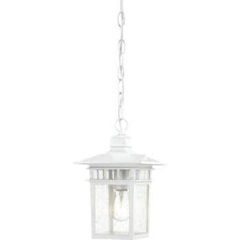 Image for Satco® Nuvo Cove Neck 7 X 12 In. 1-Light Outdoor Lantern (White) from HD Supply