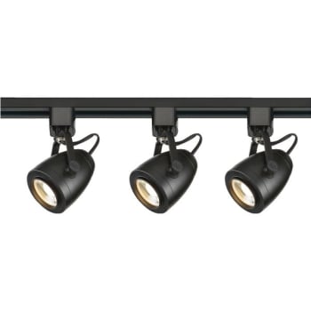 Image for Satco® Nuvo Black 12w Led 36 Degree Pinch Back Track Lighting Kit from HD Supply