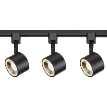 SATCO® Nuvo Black 12W LED 36 Degree Round Track Lighting Kit