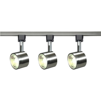 Image for SATCO® Nuvo Brushed Nickel 12W LED 36 Degree Round Track Lighting Kit from HD Supply