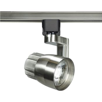 Image for SATCO® Nuvo Brushed Nickel One-Light LED 12W Angle Arm Track Head, 24 Deg. Beam from HD Supply