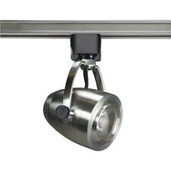 Image for Satco® Nuvo Brushed Nickel One-Light Led 12w Pinch Back Track Head, 24 Deg. Beam from HD Supply
