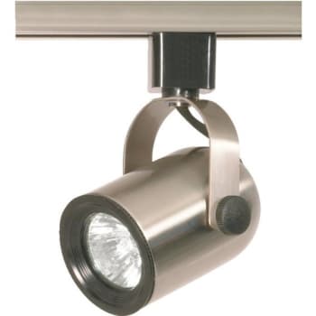 Image for SATCO® Nuvo Brushed Nickel One-Light MR16 120V Round Back Track Head from HD Supply