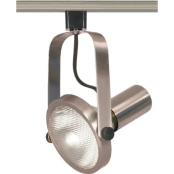 Image for SATCO® Nuvo Brushed Nickel One-Light PAR38 Gimbal Ring Track Head from HD Supply