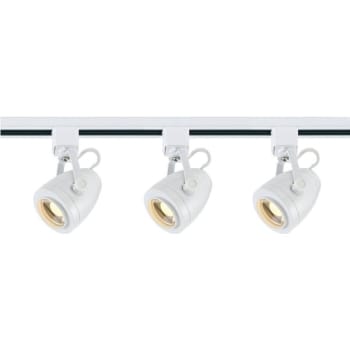 Image for Satco® Nuvo White 3000k 12w Led 36 Degree Pinch Back Track Lighting Kit from HD Supply