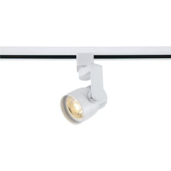 SATCO® Nuvo White One-Light LED 12W Angle Arm Track Head, 36 Deg. Beam