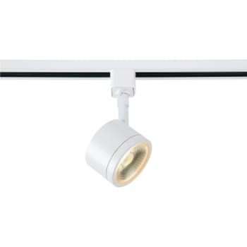 SATCO® Nuvo White One-Light LED 12W Round Track Head, 24 Deg. Beam