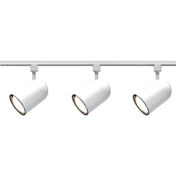 Image for Satco® Nuvo White Three-Light R30 Bullet Cylinder Track Kit from HD Supply