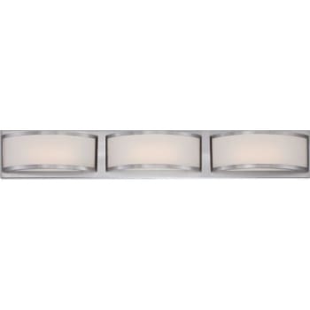 Image for Satco® Mercer 28 In. 3-Light Led Wall Sconce (Brushed Nickel) from HD Supply