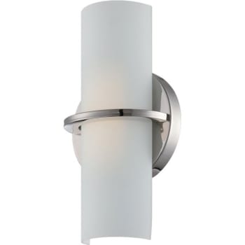 Image for Satco® Tucker 6 In. 1-Light Led Wall Sconce (Polished Nickel) from HD Supply