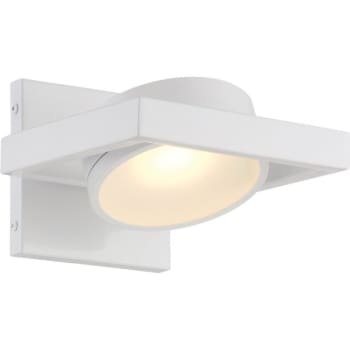 Satco® Hawk 6.5 In. 1-Light Led Wall Sconce (White)