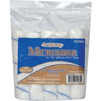Image for Arroworthy 4-Mfr3ck 4" Microfiber 3/8" Nap Mini Roller, Package Of 10 from HD Supply