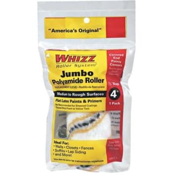 Image for Whizz 60011 4" Premium Gold Stripe 1/2" Nap Jumbo Mini Roller, Package Of 10 from HD Supply