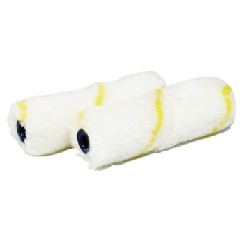 Image for Dynamic 05310 (150mm X 12mm) 6" X 1/2" Yellow Strip Mini Roller, Package Of 2 from HD Supply