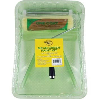 Image for Merit Pro 00583 3 Piece Mean Green Paint Kit, Package Of 10 Kits from HD Supply