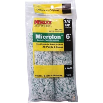 Image for Whizz 78018 6" Microlon 3/4" Nap Mini Roller, Package Of 20 from HD Supply