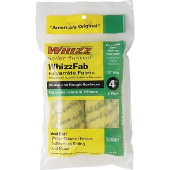 Image for Whizz 84012 4" Whizzfab 1/2" Nap Mini Roller, Package Of 20 from HD Supply