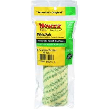Whizz 86015 6" Whizzfab 1/2" Nap Jumbo Mini Roller, Package Of 10