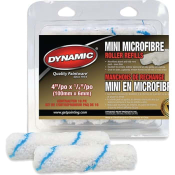 Image for Dynamic HM005702 100mm x 13mm 4" x 1/2" Mini Micro Fiber Refill, Package Of 20 from HD Supply