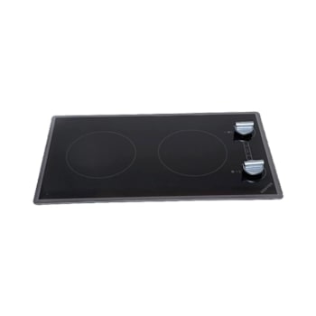 Kenyon Cortez Series 12 " Cooktop 2 Elements Knob 120-Volt Black