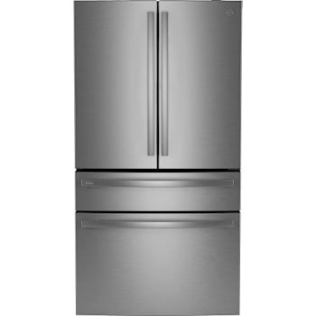 Image for GE Profile ENERGY STAR 23.2 Cu. Ft. 4-Door French Door SmartHQ Refrigerator With Ice Maker, Stainless Steel from HD Supply