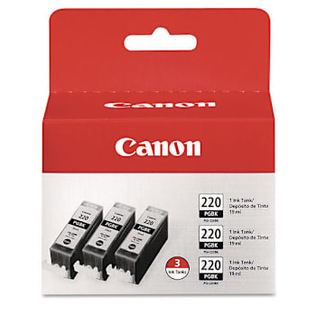 Image for Canon Pgi-220 Ink Black Package Of 3 from HD Supply