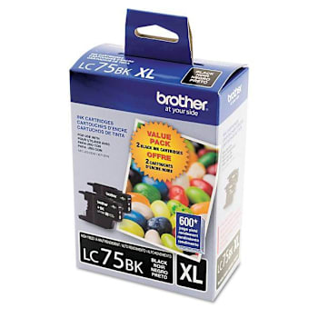 Brother Innobella High-Yield Ink 600 Page-Yield Black Package Of 2