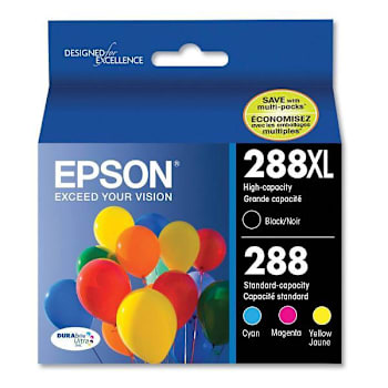Image for Epson Durabrite Ink 500/450 Pg Black/Cyan/Magenta/Yellow Package Of 4 from HD Supply