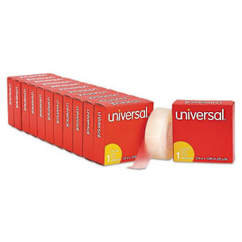 Universal Invisible Tape 1" Core 0.75"X36 Yds Clear Package Of 12