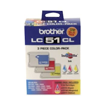 Image for Brother Innobella Ink 400 Page-Yield Cyan/Magenta/Yellow Package Of 3 from HD Supply