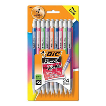 Image for Bic Xtra-Sparkle Mechanical Pencil 0.7 Mm Hb #2 Asst Barrel Colors Package Of 24 from HD Supply