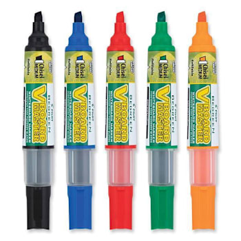 Image for Pilot Begreen V Board Master Erase Marker M Chisel Tip Asst Colors Package Of 5 from HD Supply