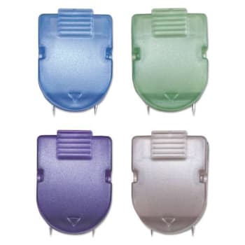 Advantus Wall Clips-Fabric Panels 40 Sheet Capacity Asst Metallic Package Of 20