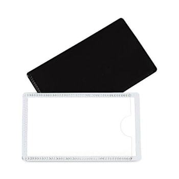Image for C-Line Slap-Stick Magnetic Label Holders Side Load 4.25x2.5 White Package Of 10 from HD Supply