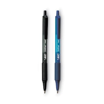 Image for Soft Feel Ballpoint Pen Value Pack, Retractable, Medium 1 mm, Assorted Ink and Barrel Colors, 36/Pack from HD Supply