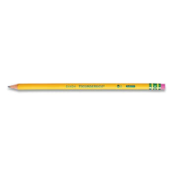Image for Ticonderoga Pre-Sharpened Pencil Hb #2 Black Lead Yellow Barrel Package Of 18 from HD Supply