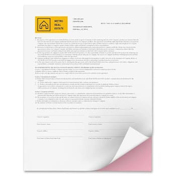 Xerox Premium Digital 2-Part Carbonless Paper 8.5"X11" White/Pink Case Of 2500