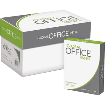Global Office Paper 8.5"X11" 20 Lb Basis Weight Case Of 10