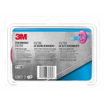 3m™ Performance Replacement Filter, P100 Particulate, 2 Pair Per Pack, Case Of 5