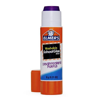 Image for Elmers School Glue Sticks Disappearing Purple 0.21 Oz Package Of 12 from HD Supply