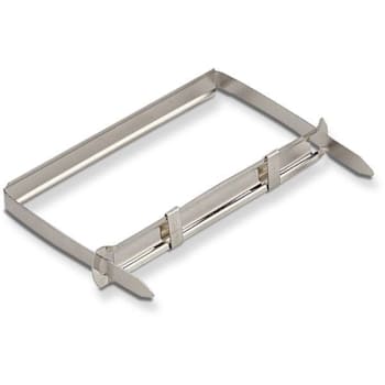 Business Source 2" Prong Fastener Set 480 Page Capacity Steel Package Of 50