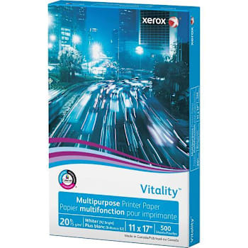 Image for Xerox Vitality Copy Paper 11"X17" 20 Lb Basis Weight Package Of 500 from HD Supply