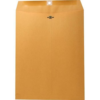 Nature Saver #97 Clasp Envelope 10"X13" Gummed Closure Kraft Package Of 100