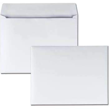 Image for Quality Park Booklet Envelope 9"X12" Gummed Closure,white Package Of 250 from HD Supply