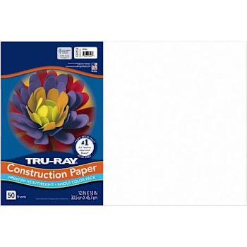 Image for Tru-Ray Heavyweight Construction Paper 12"X18" Assorted Colors Package Of 50 from HD Supply